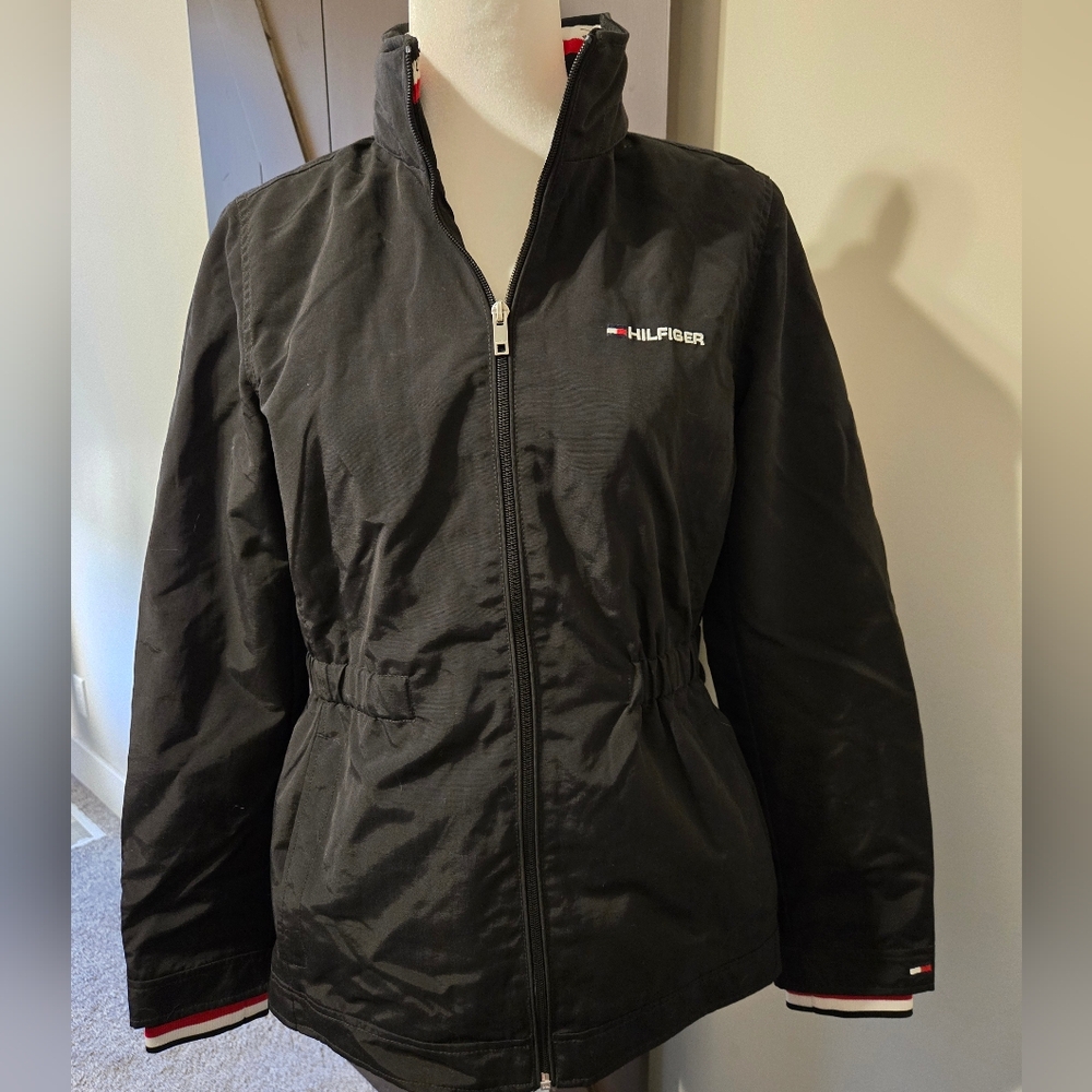 Tommy Hilfiger Women's Black Utility Jacket